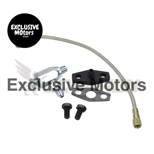 Turbo Oil Feed Line Kit Toyota 2rz 3rz Garrett T3 T4