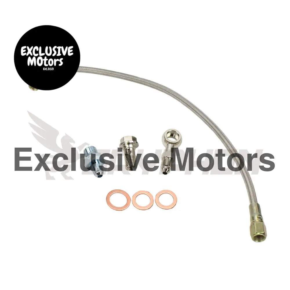 Turbo Oil Feed Line Kit Toyota Starlet Ep82 Ep91 4e Fte Garrett Gt25r Gt28r