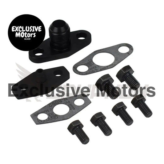 Turbo Oil Feed Return Fitting Kit Nissan Td42 Gu Hitachi Ht18