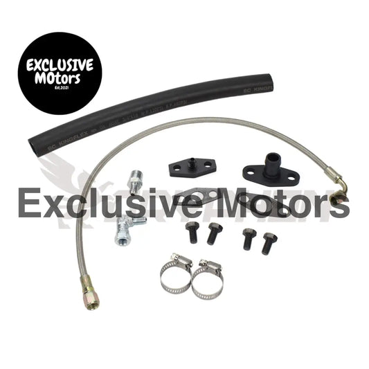 Turbo Oil Feed Return Line Kit Dodge Neon Srt 4 Pt Cruiser Gt Garrett T3 T4