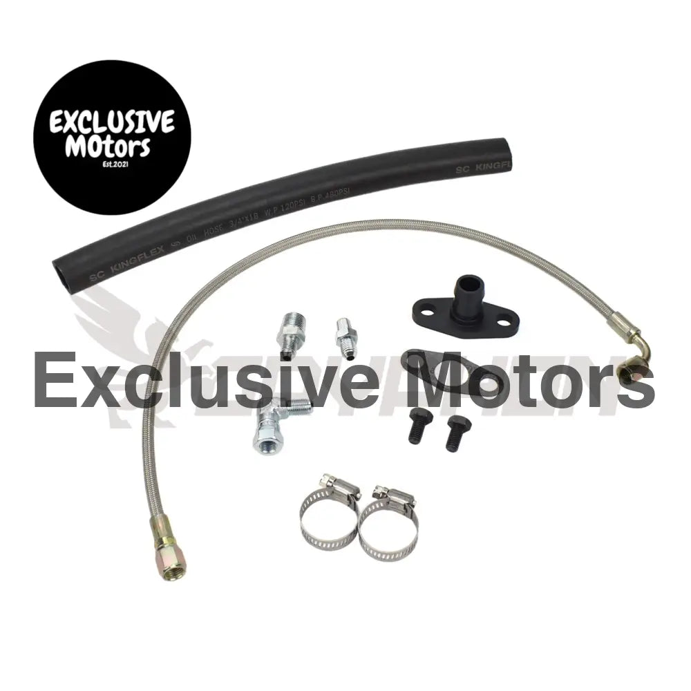 Turbo Oil Feed Return Line Kit Dodge Neon Srt 4 Pt Cruiser Gt Precision Pte