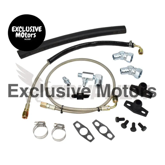 Turbo Oil Feed Return Line Kit Ford Territory Ghia Sx Sy Garrett Gt35/40r