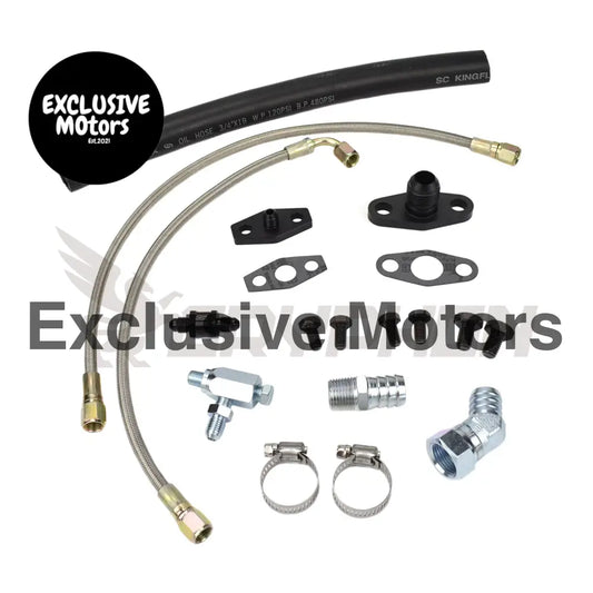 Turbo Oil Feed Return Line Kit Honda Civic B/D Series T67 25g Te06h Td07s Td08