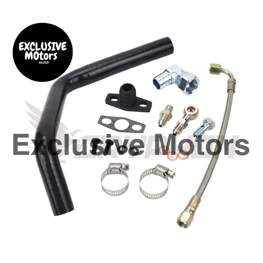 Turbo Oil Feed Return Line Kit Mazda Bravo B2500 / Ford Courier Wl T 2.5l Vj25