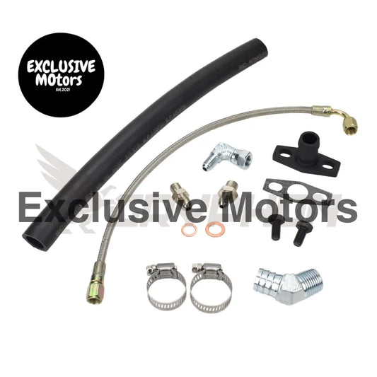 Turbo Oil Feed Return Line Kit Mazda Mx5 Miata Early Mk1 Borgwarner Efr Series