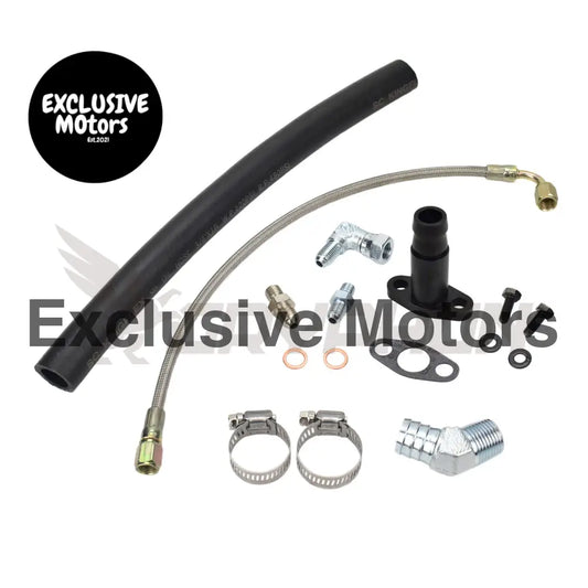 Turbo Oil Feed Return Line Kit Mazda Mx5 Miata Early Mk1 Holset He221w