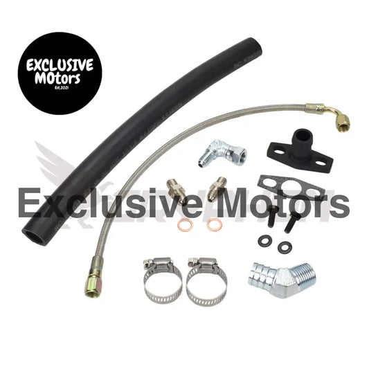 Turbo Oil Feed Return Line Kit Mazda Mx5 Miata Early Mk1 Td05h