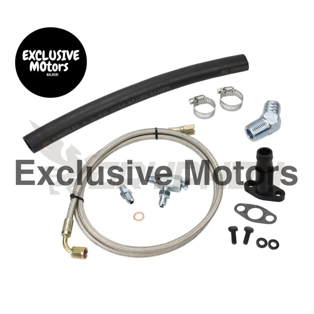Turbo Oil Feed Return Line Kit Mazda Mx5 Miata Late Mk1 Mk2 Mk2.5 Holset He221w