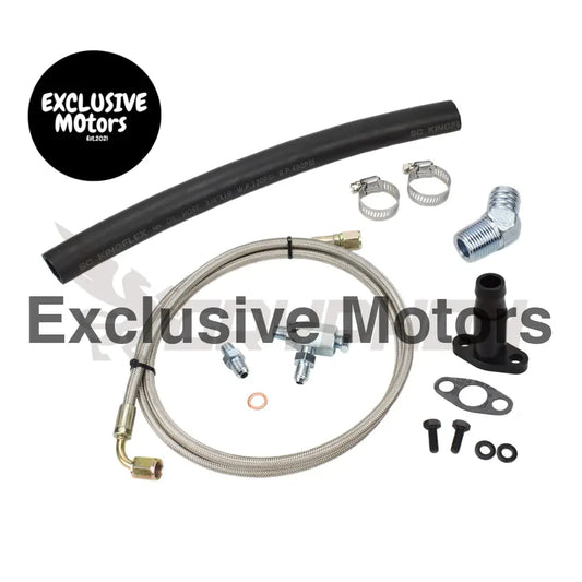 Turbo Oil Feed Return Line Kit Mazda Mx5 Miata Late Mk1 Mk2 Mk2.5 Holset He221w