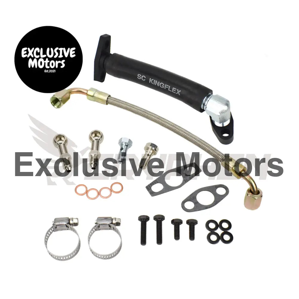 Turbo Oil Feed Return Line Kit Mazdaspeed Miata 1.8l Ihi Vj35