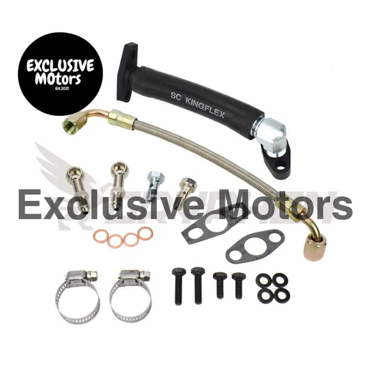 Turbo Oil Feed Return Line Kit Mazdaspeed Miata 1.8l Ihi Vj35