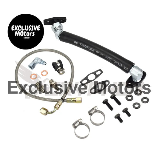 Turbo Oil Feed Return Line Kit Mazdaspeed Ms3 Ms6 Cx 7 Axela 2.3l K0422