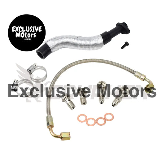 Turbo Oil Feed Return Line Kit Mini Cooper S Jcw N14 N18 R55 R56 R57 R58 R59