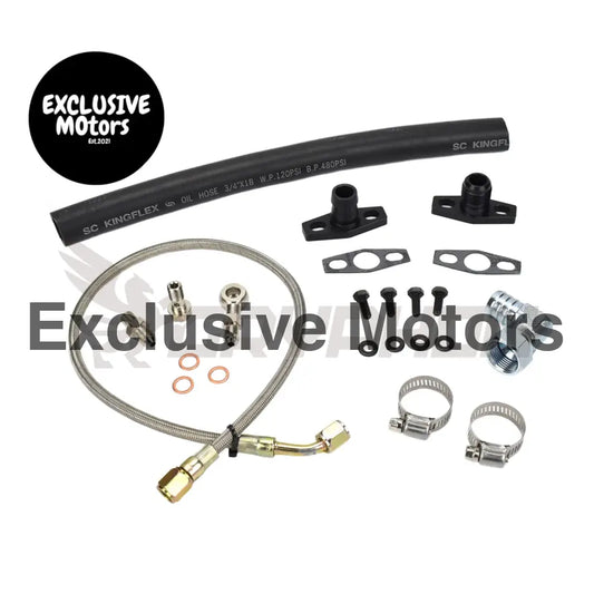 Turbo Oil Feed Return Line Kit Nissan Navara D22 Zd30ddt Ht12 19b Ht12 19d