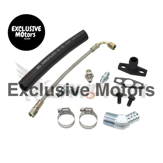 Turbo Oil Feed Return Line Kit Nissan Rb20 Rb25 Rb30 Garrett Gt28r Gt30r Gt35r