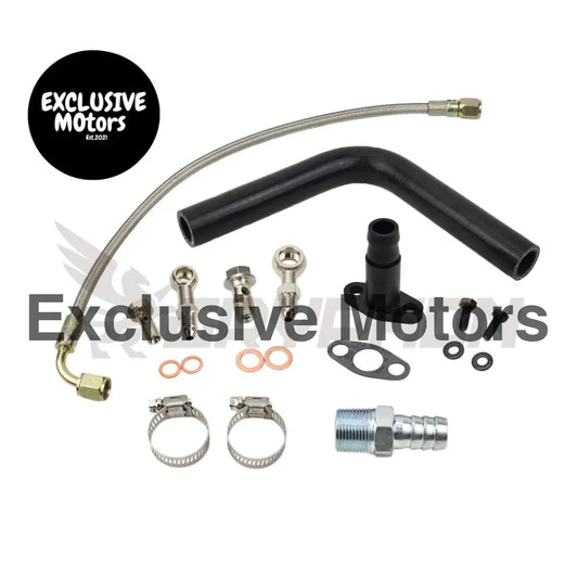 Turbo Oil Feed Return Line Kit Nissan Rd28t Y60 Gq Td04l 13t