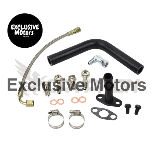 Turbo Oil Feed Return Line Kit Nissan S13 Ca18det Garrett Gt25r Gt28r