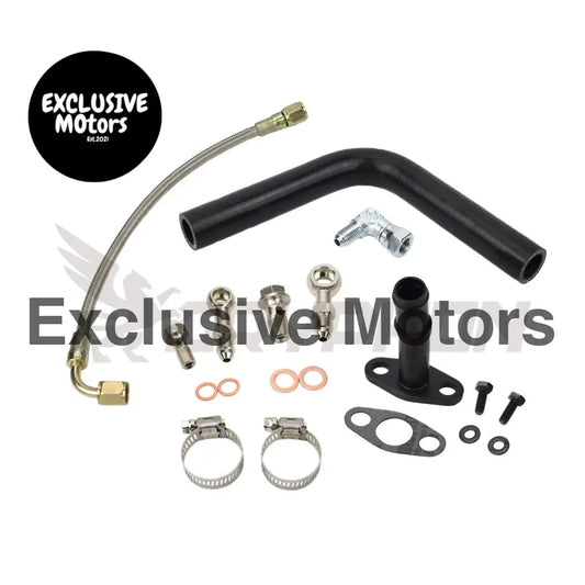 Turbo Oil Feed Return Line Kit Nissan S13 Ca18det Holset He221w