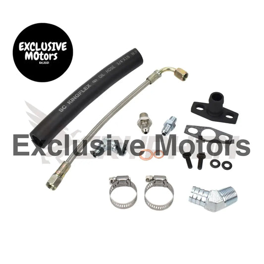 Turbo Oil Feed Return Line Kit Nissan S13 S14 S15 Sr20det Td05h Td06