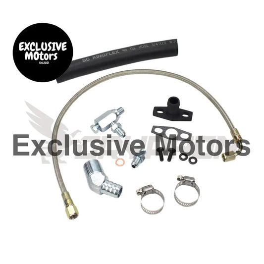 Turbo Oil Feed Return Line Kit Nissan Td42 Gq Td05h