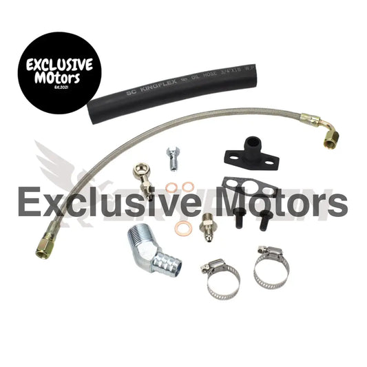 Turbo Oil Feed Return Line Kit Nissan Td42 Gu Borgwarner Efr Series