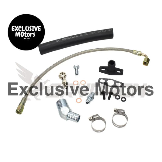 Turbo Oil Feed Return Line Kit Nissan Td42 Gu Td05h