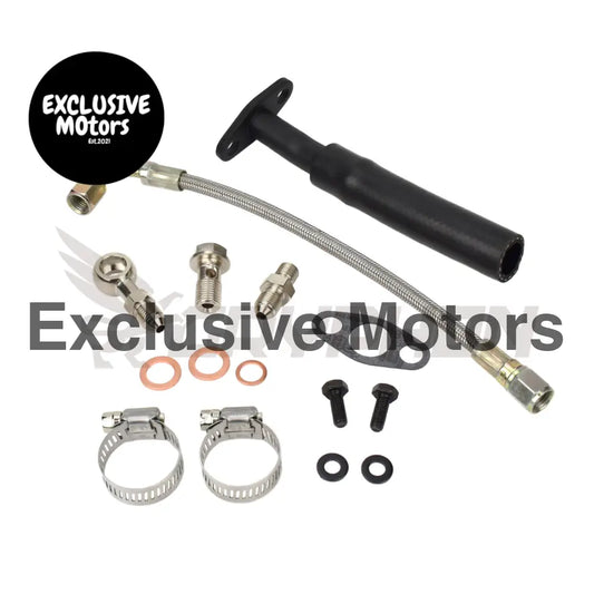 Turbo Oil Feed Return Line Kit Subaru Impreza Gc8 Wrx Sti Non Avcs Td04 Td05