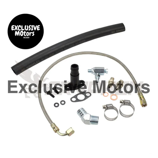 Turbo Oil Feed Return Line Kit Toyota Hilux 3.0l 5l 5le Td04l 13t