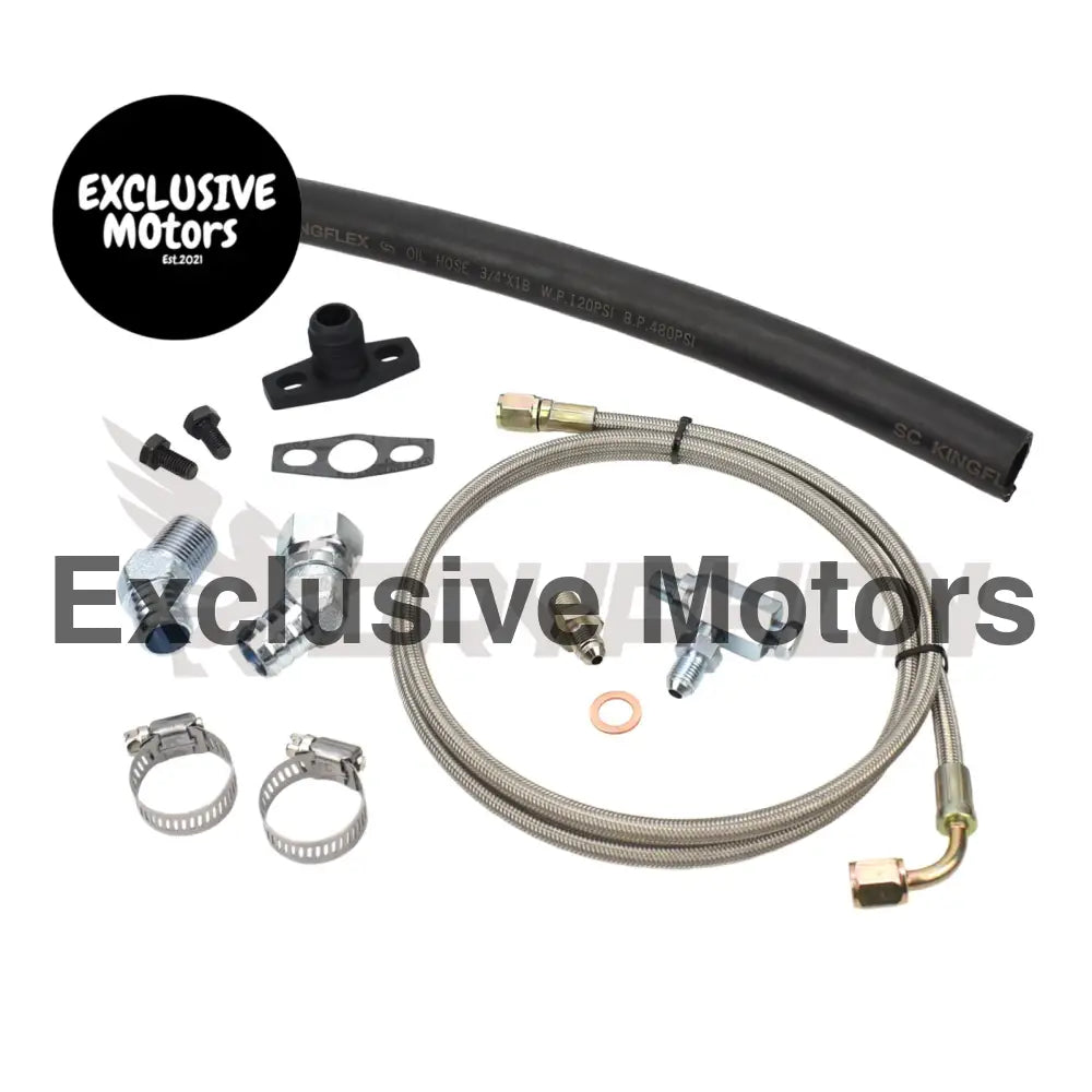 Turbo Oil Feed Return Line Kit Toyota Hilux Surf 22r 22re Borgwarner Efr Series
