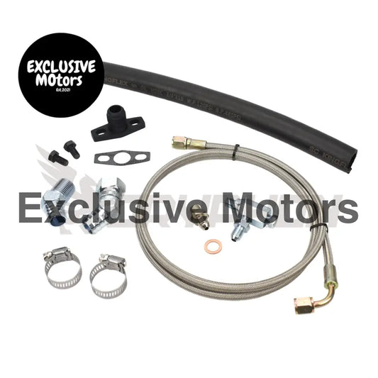 Turbo Oil Feed Return Line Kit Toyota Hilux Surf 22r 22re Borgwarner Efr Series