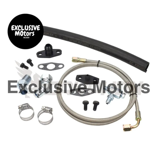 Turbo Oil Feed Return Line Kit Toyota Hilux Surf 22r 22re Garrett T3 T4