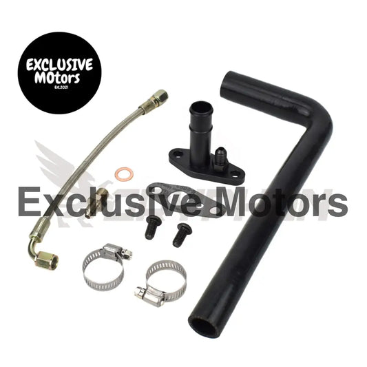 Turbo Oil Feed Return Line Kit Toyota Land Cruiser 1hd Ct26