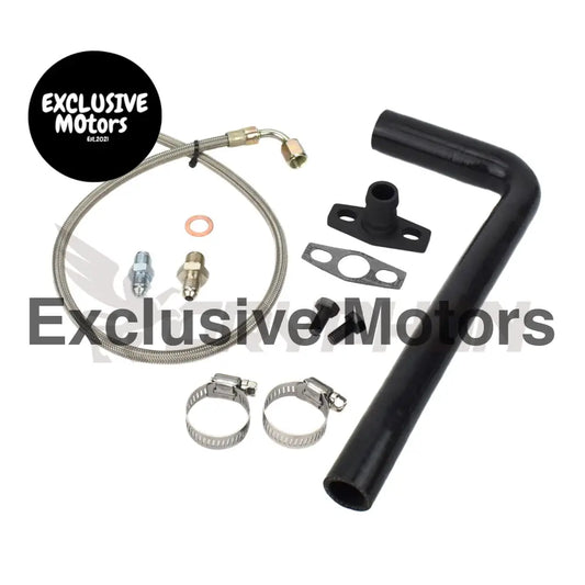 Turbo Oil Feed Return Line Kit Toyota Land Cruiser 1hd Garrett Gt28r