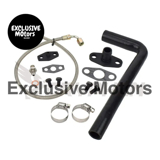 Turbo Oil Feed Return Line Kit Toyota Land Cruiser 1hd Holset Super Hx30w