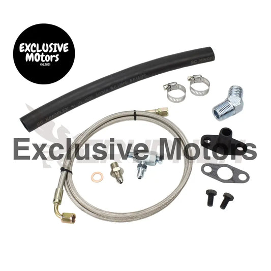 Turbo Oil Feed Return Line Kit Toyota Land Cruiser 2h Holset He300wg