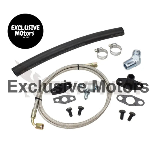 Turbo Oil Feed Return Line Kit Toyota Land Cruiser 2h Holset Super Hx30w