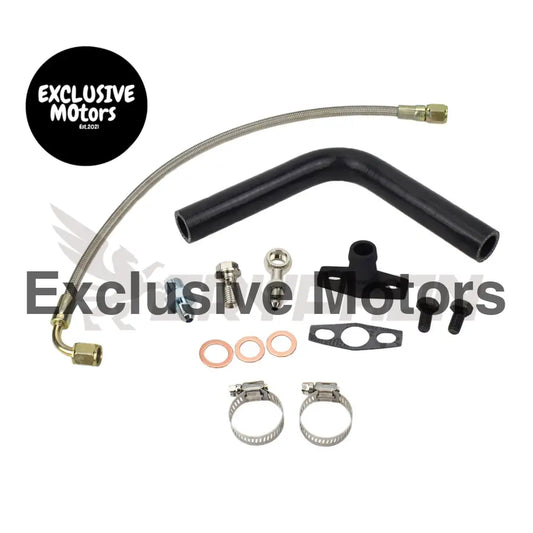 Turbo Oil Feed Return Line Kit Toyota Starlet Ep82 Ep91 4e Fte Garrett Gt25r