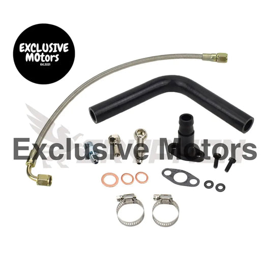 Turbo Oil Feed Return Line Kit Toyota Starlet Ep82 Ep91 4e Fte Td04