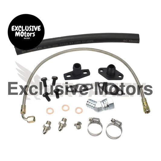 Turbo Oil Feed Return Line Kit Toyota Supra 1jz 2jz Borgwarner Efr Series
