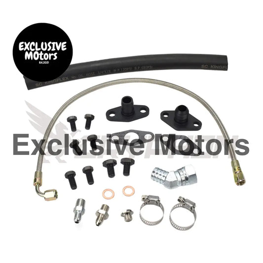 Turbo Oil Feed Return Line Kit Toyota Supra 1jz 2jz Borgwarner S200 S300 S400