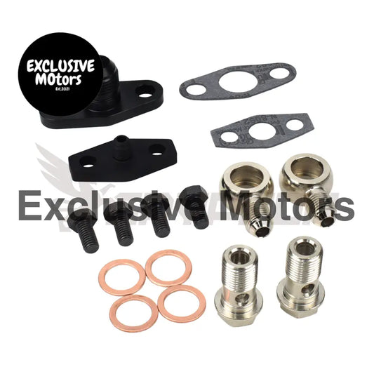 Turbo Oil Water Fitting Kit Nissan Td42 Gu Hitachi Ht18