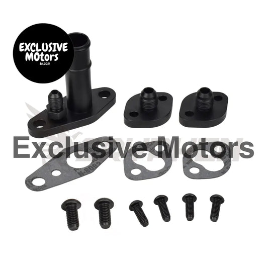 Turbo Oil Water Flange Kit Toyota Ct9 Ct12 Ct15 Ct20 Ct26