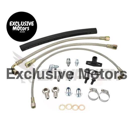 Turbo Oil Water Line Kit Dodge Neon Srt 4 Pt Cruiser Gt Garrett Gt30r Gt35r