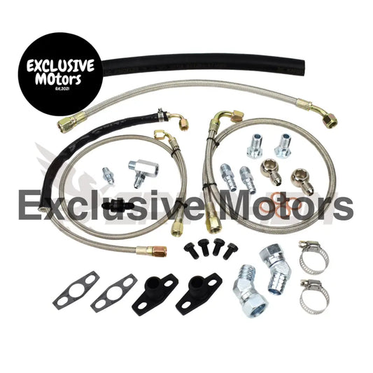 Turbo Oil Water Line Kit Ford Falcon Xr6 Ba Bf Garrett G Series G35