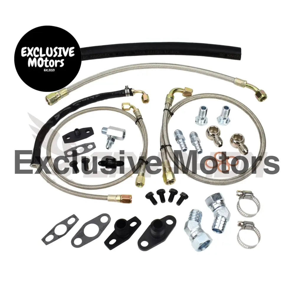 Turbo Oil Water Line Kit Ford Falcon Xr6 Ba Bf Garrett G Series G40 G42 G45