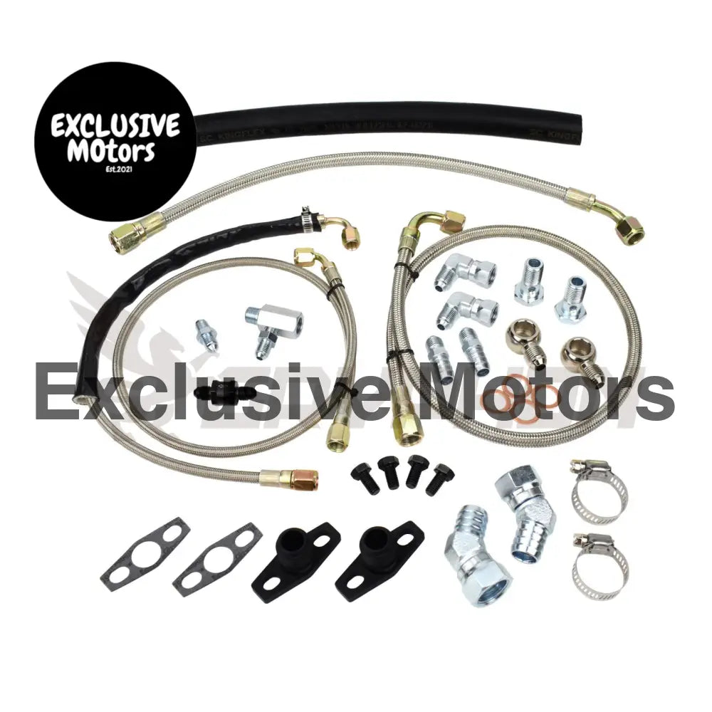 Turbo Oil Water Line Kit Ford Falcon Xr6 Fg Garrett G Series G35