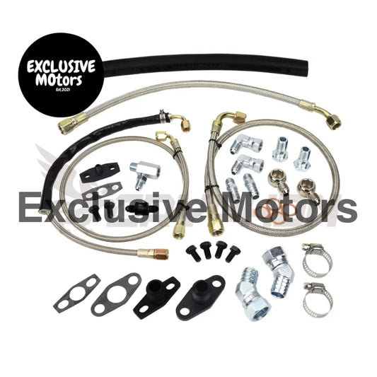 Turbo Oil Water Line Kit Ford Falcon Xr6 Fg Garrett G Series G40 G42 G45