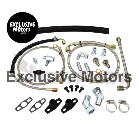 Turbo Oil Water Line Kit Ford Falcon Xr6 Fg Garrett Gt3576r