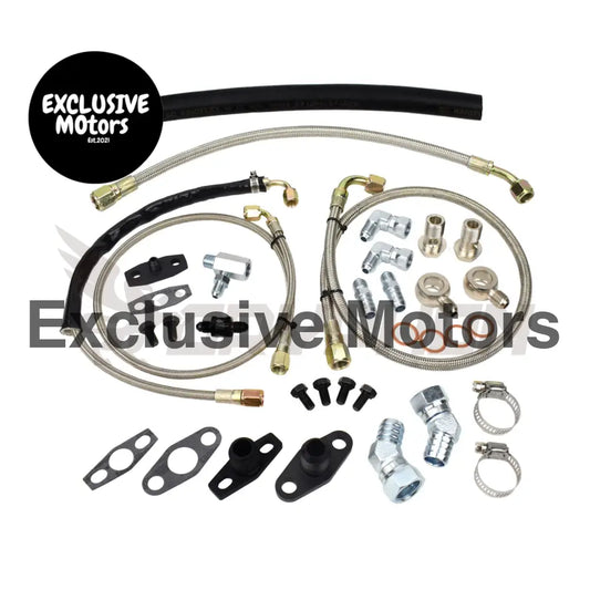 Turbo Oil Water Line Kit Ford Falcon Xr6 Fg Garrett Gt4202 Gt4294