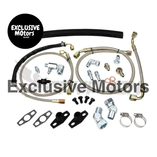 Turbo Oil Water Line Kit Ford Territory Ghia Sx Sy Garrett Gt35/40r Gt3582r